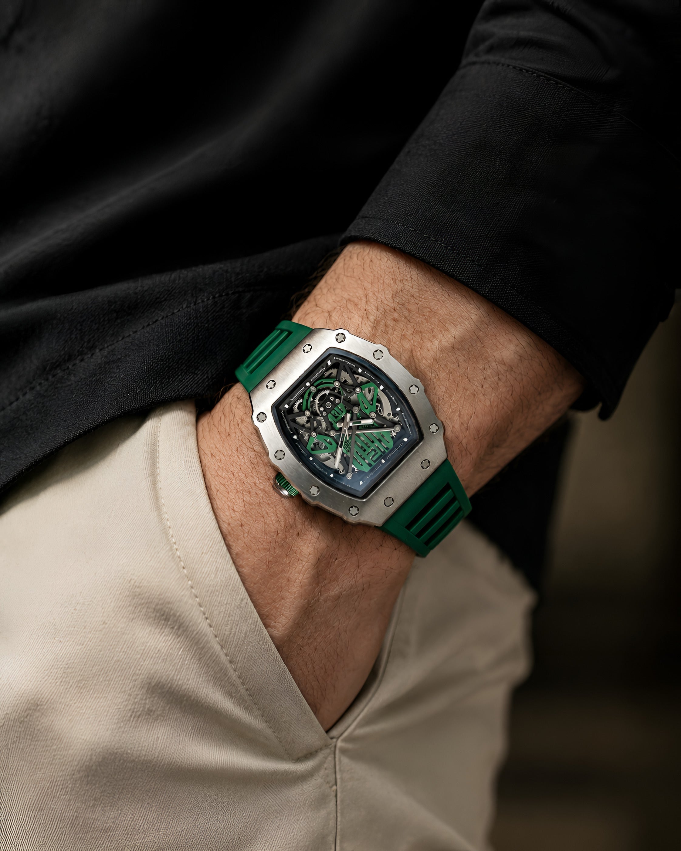 Gran turismo Green 44mm