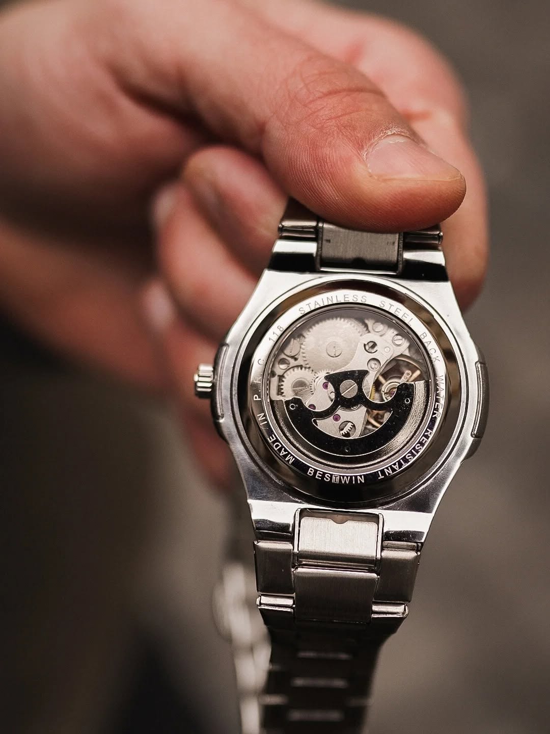 Vega Silver Blue 40mm