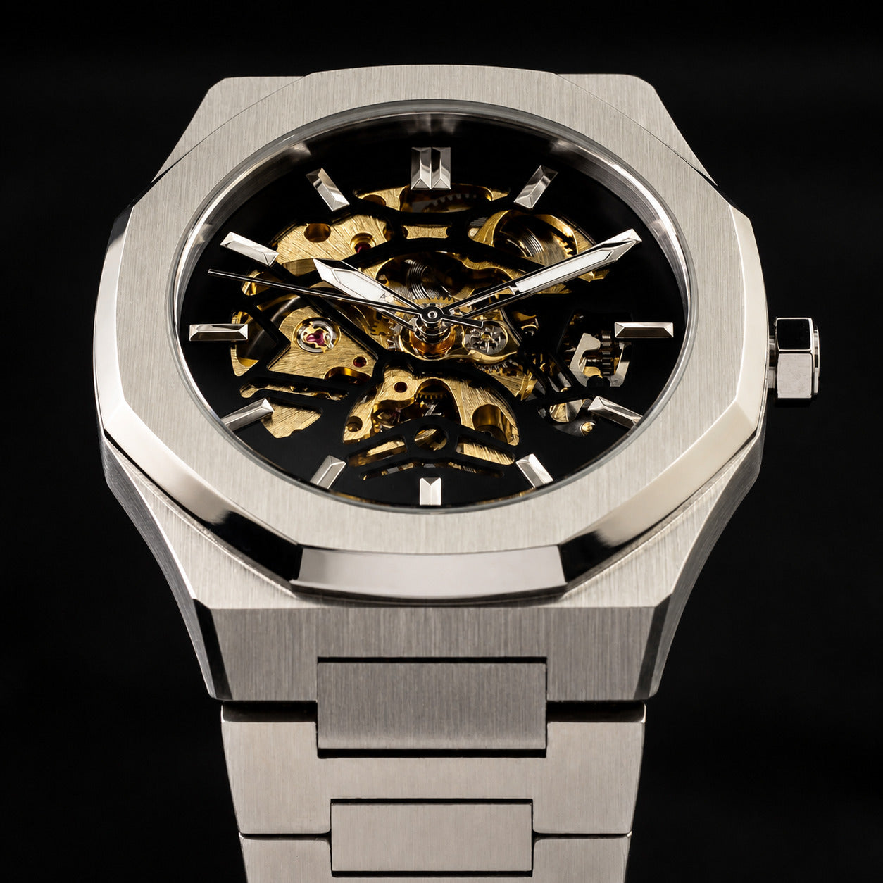Vertex Silver 41mm