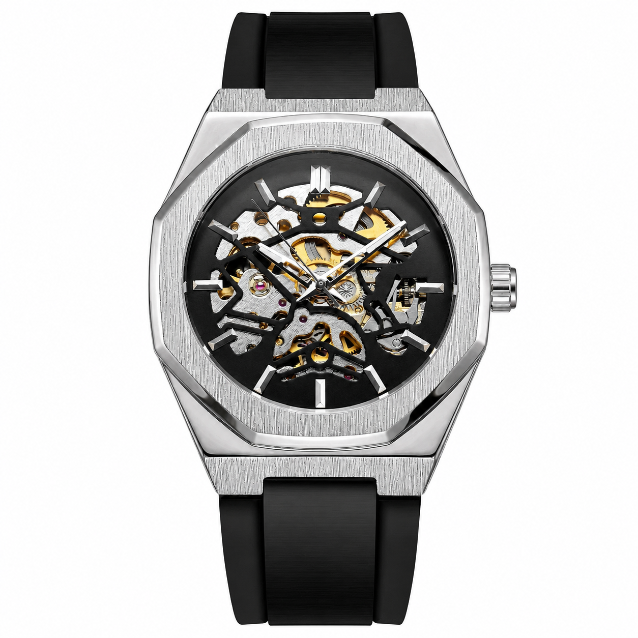 Vanguard Black Silver 41mm