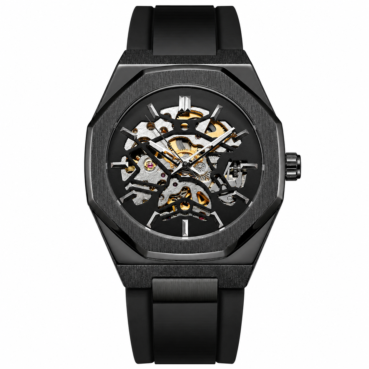 Vanguard Silver Black 41mm