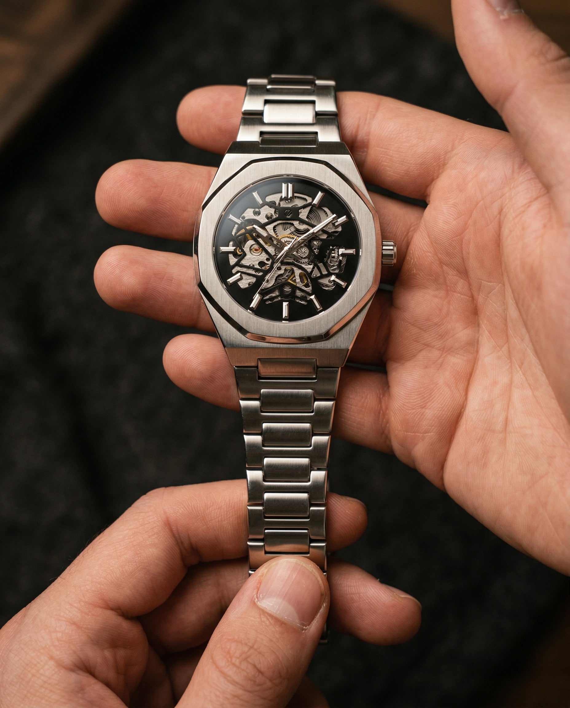 Vertex Silver 41mm