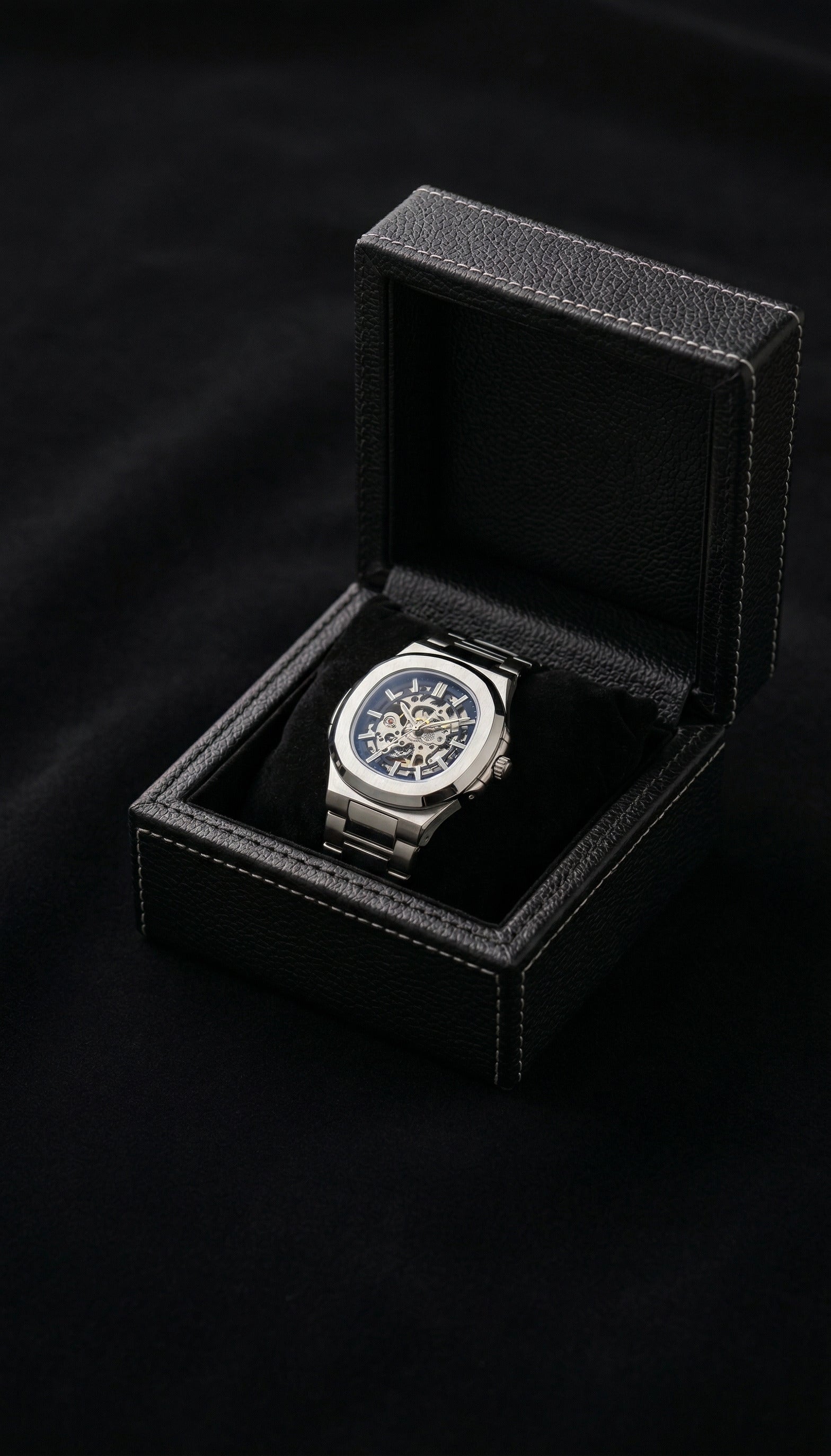 Vega Silver Blue 40mm