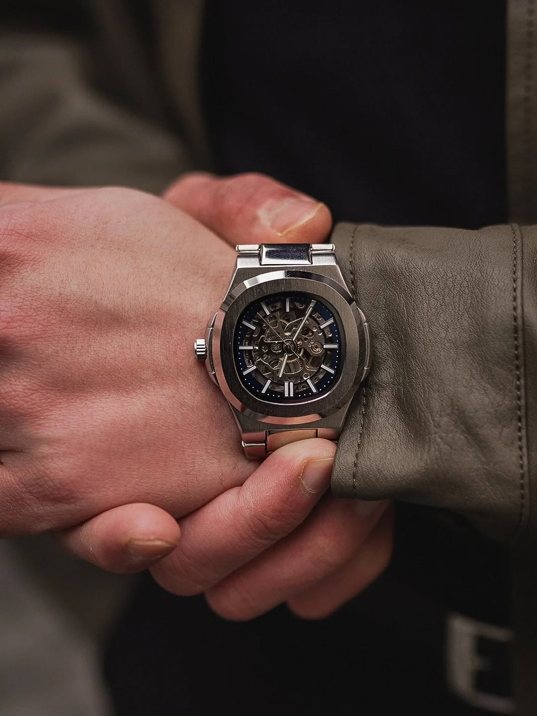 Vega Silver Blue 40mm