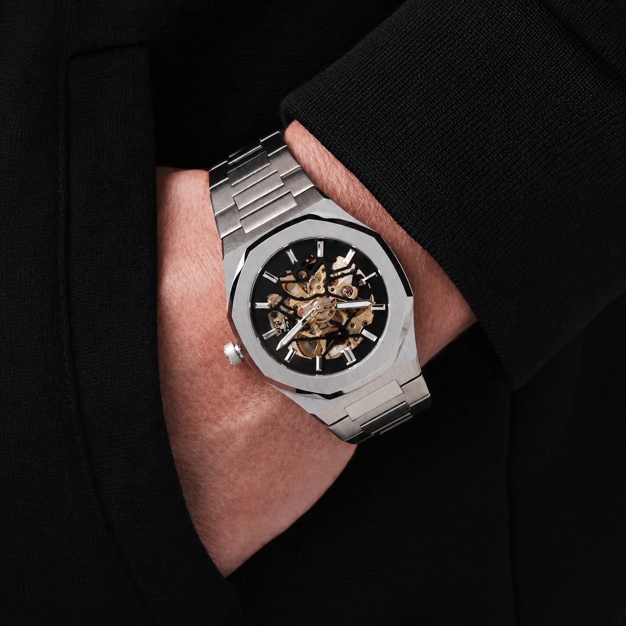 Vertex Silver 41mm