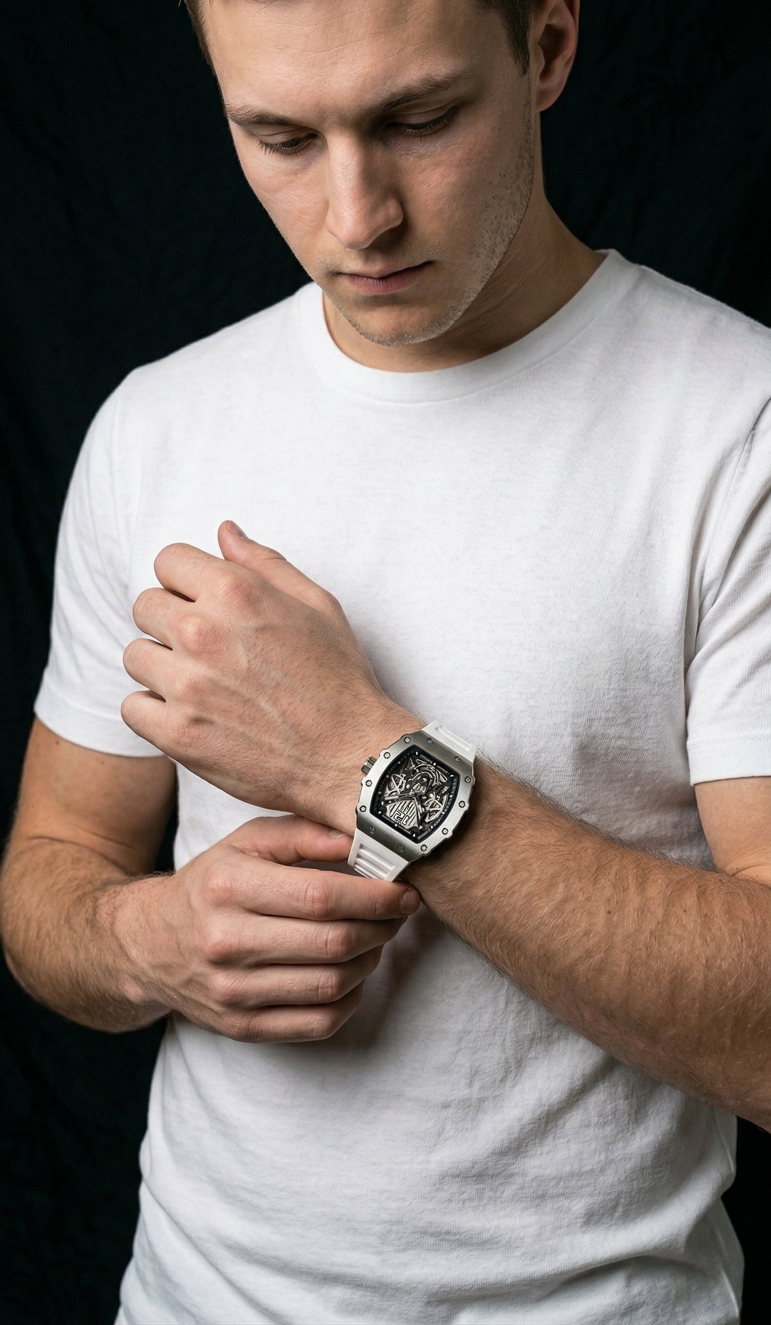 Gran turismo White 44mm