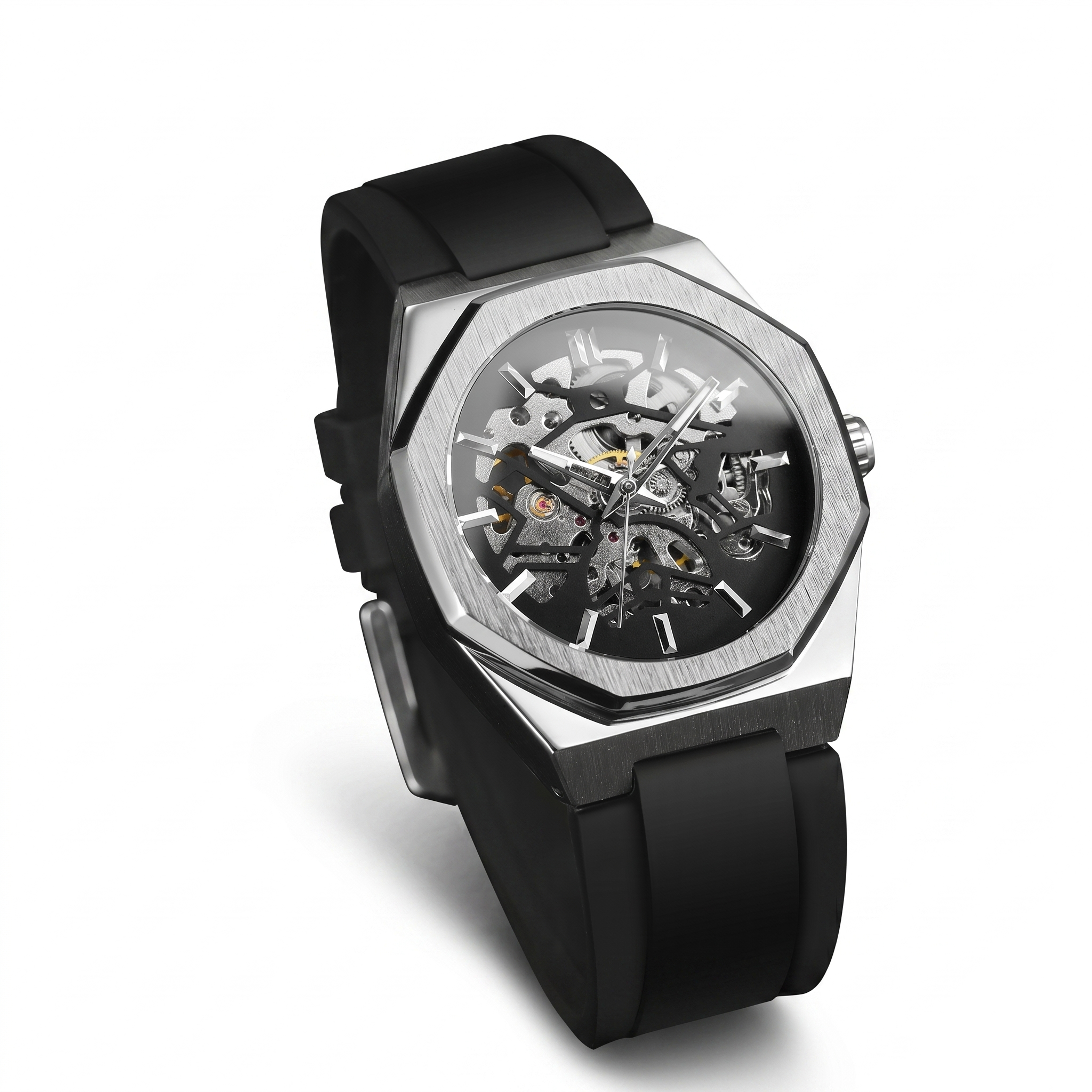 Vanguard Black Silver 41mm